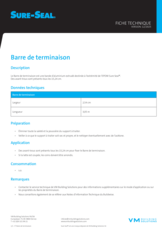 Barre de terminaison - FT